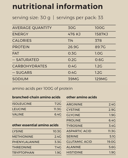 WPI - ORGANIC VANILLA