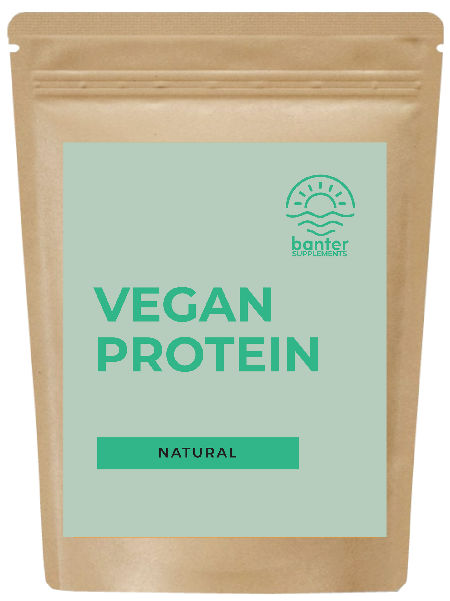 VEGAN PROTEIN - NATURAL (UNFLAVOURED)