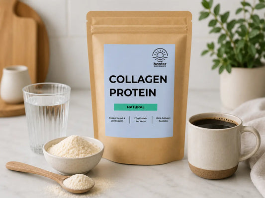 Hydrolysed collagen peptides powder in Australia with Banter Collagen Protein