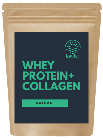 WHEY + COLLAGEN - NATURAL (UNFLAVOURED)