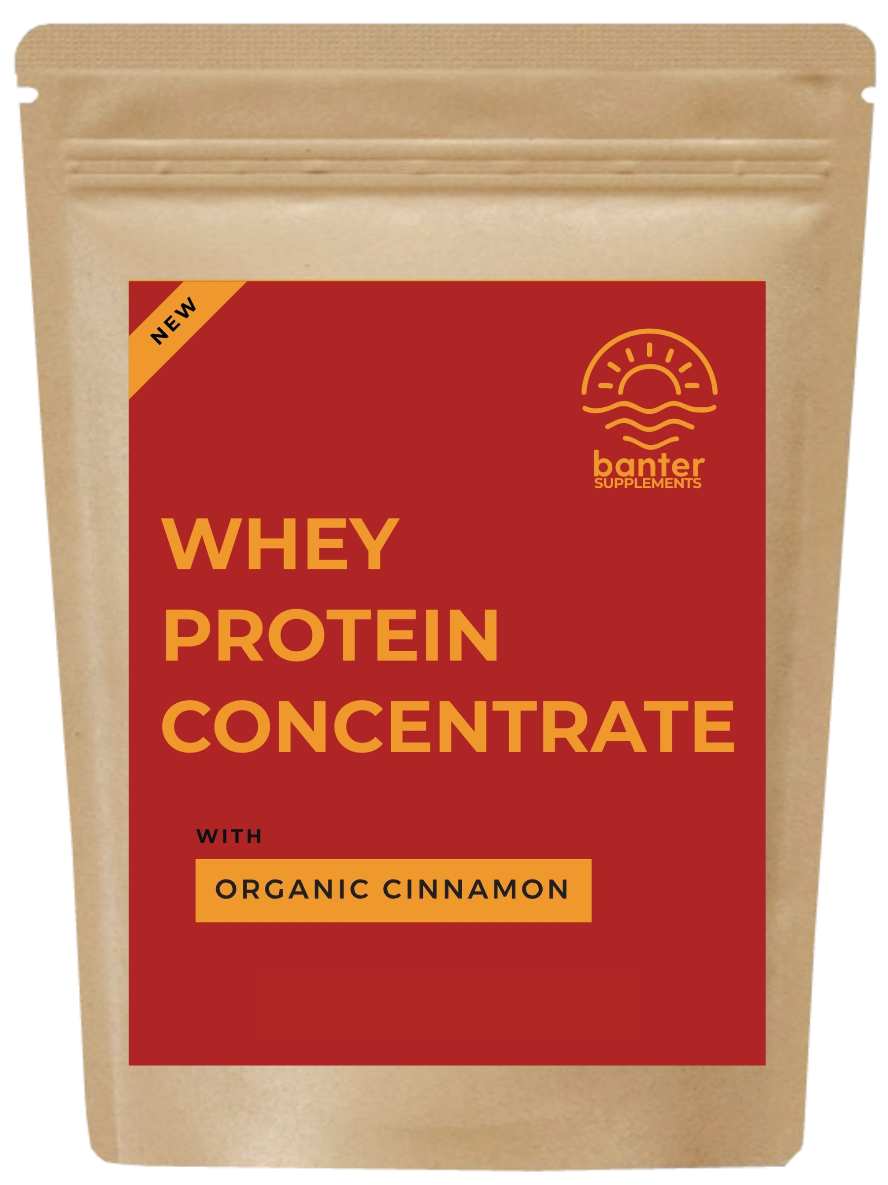WPC Organic Cinnamon | Natural Whey Protein Powder – Banter Supplements