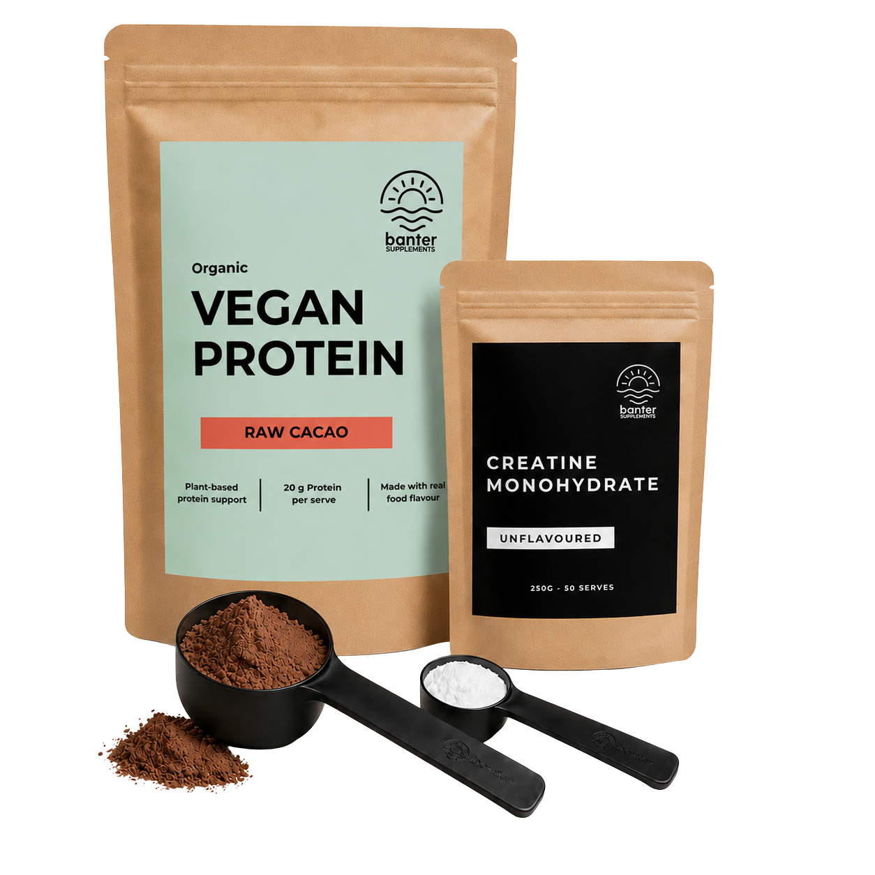 Organic Vegan Protein Starter Pack with Creatine