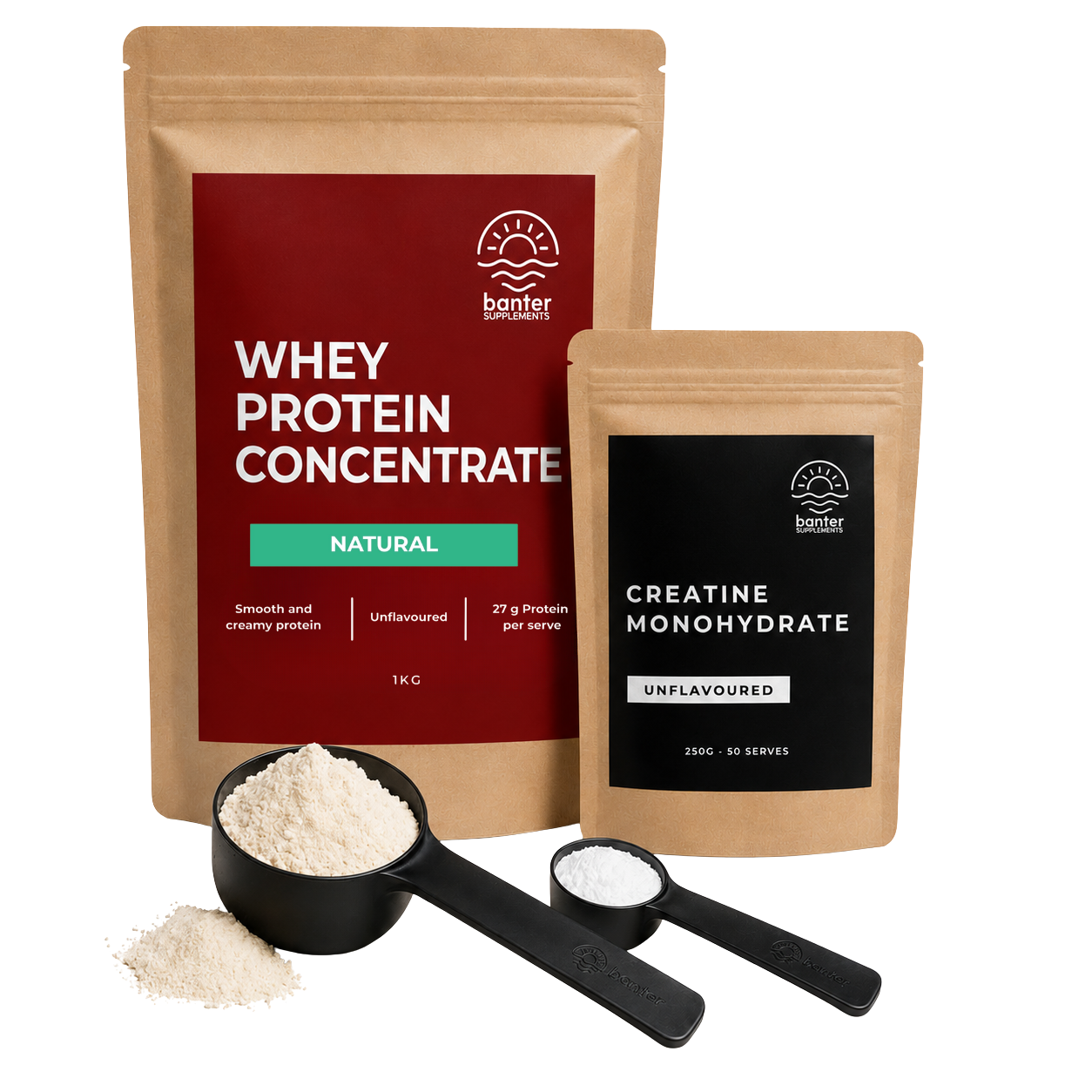 Whey Protein Concentrate Starter Pack with Creatine