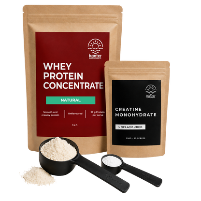 Whey Protein Concentrate Starter Pack with Creatine