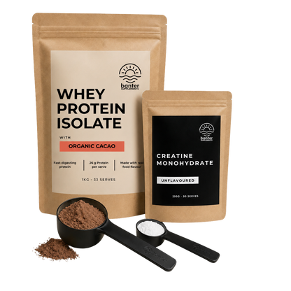 Whey Protein Isolate Starter Pack with Creatine
